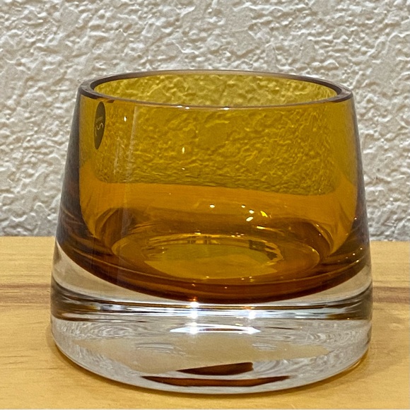 NUDE Joy Amber Small Votive Candle Holder - Picture 3 of 12